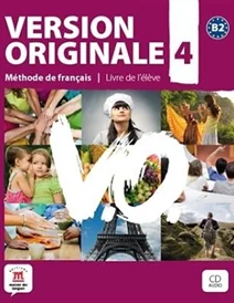 کتاب آموزشی فرانسوی Version Originale 4 + CD audio + DVD