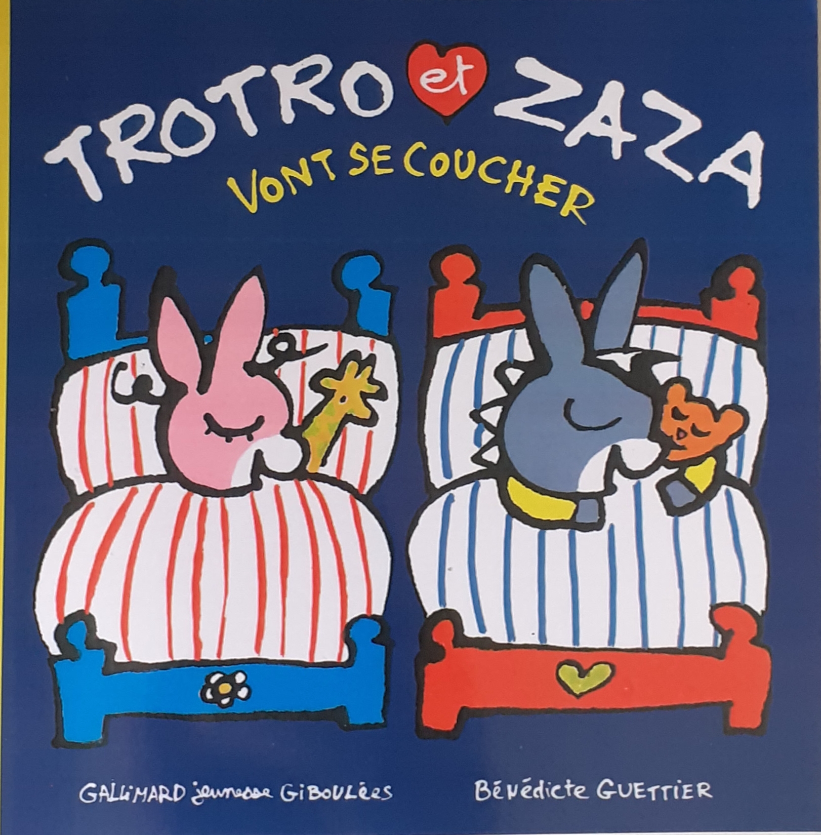 کتاب داستان فرانسه trotro et zaza به رختخواب خواهد رفت Vont se coucher