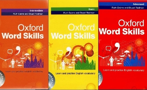 مجموعه 3 جلدی آکسفورد ورد اسکیلز ویرایش قدیم Oxford Word Skills وزیری