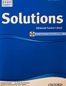 کتاب معلم سولوشنز ادونسد ویرایش دوم Solutions Advanced Teachers Book 2nd