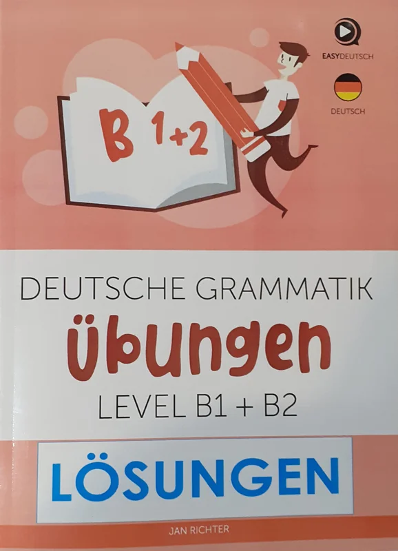 کتاب ( Deutsche Grammatik Übungen B1+B2 ( lösungen
