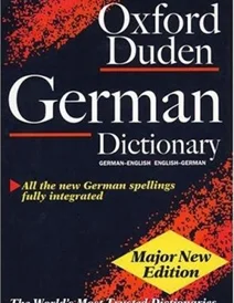 کتاب زبان آلمانی The Oxford-Duden German Dictionary