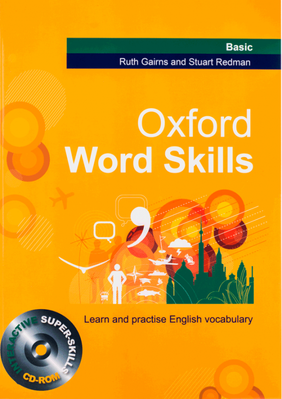 کتاب آکسفورد ورد اسکیلز ویرایش قدیم Oxford Word Skills Basic رحلی