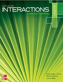 كتاب زبان اینتراکشن اکسس Interactions Access Listening And Speaking 6th Edition