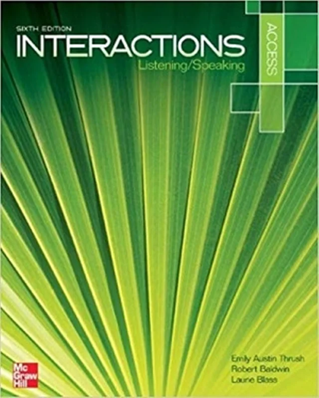 كتاب زبان اینتراکشن اکسس Interactions Access Listening And Speaking 6th Edition