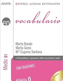 کتاب لغت اسپانیایی Vocabulario. Nivel Medio B1