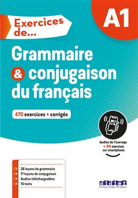 کتاب Exercices de Grammaire et conjugaison A1