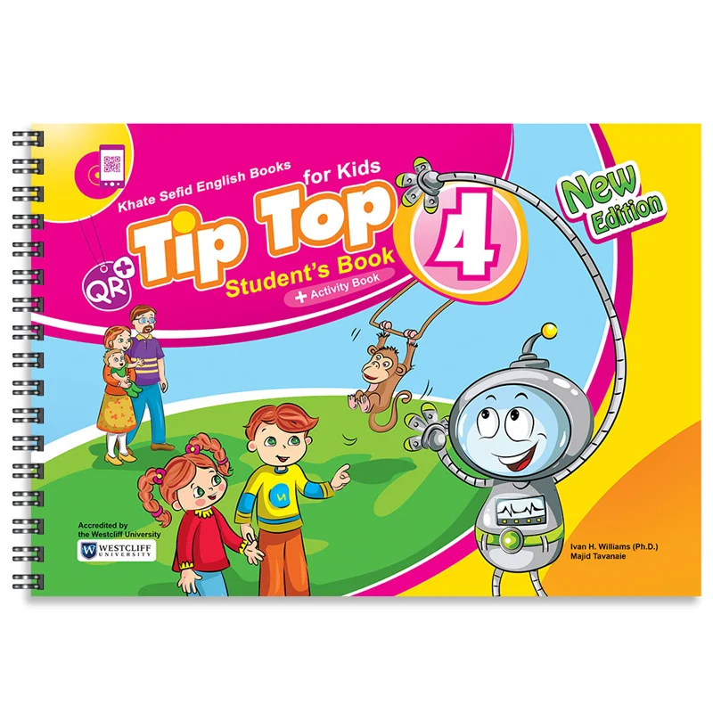 کتاب تیپ تاپ 4 Tip Top 4 Student’s & Activity Book