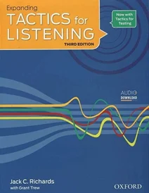 کتاب اکسپندینگ تکتیس فور لیسنیگ {سایز وزیری}Expanding Tactics for Listening Third Edition