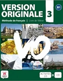 کتاب آموزشی فرانسوی Version Originale 3 + CD audio + DVD