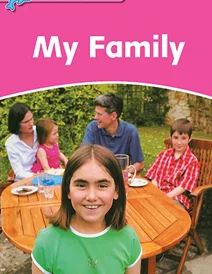 کتاب زبان دلفین ریدرز استارتر: خانواده من Dolphin Readers Starter : My Family Student & Activity Book