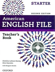 کتاب معلم امریکن انگلیش فایل استارتر ویرایش دوم American English File starter Teacher Book+CD 2nd Edition