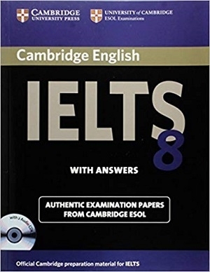 کتاب آیلتس کمبیریج IELTS Cambridge 8+CD