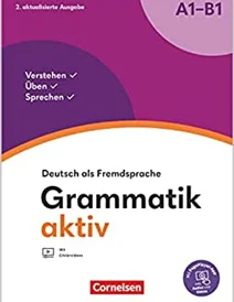 کتاب گراماتیک اکتیو 2023 Grammatik aktiv A1-B1 Übungsgrammatik (چاپ رنگی)
