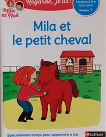کتاب داستان فرانسه میلا و اسب کوچولو mila et le petit cheval
