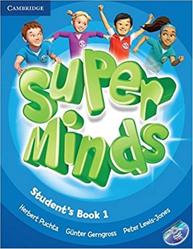 کتاب زبان سوپر مایندز Super Minds 1 (کتاب دانش آموز و کتاب کار و فایل صوتی)
