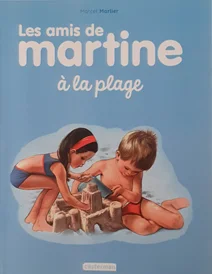 کتاب داستان فرانسه دوستان مارتین در ساحل les amis de martine a la plage