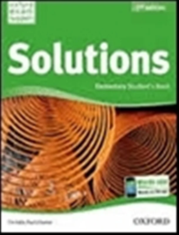کتاب سولوشنز المنتری ویرایش جدید New Solutions Elementary (S.B+W.B)+CD,DVD
