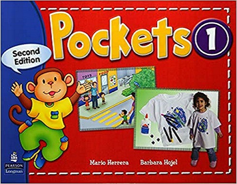 کتاب زبان پاکتس ویرایش دوم Pockets 1 second Edition (کتاب دانش آموز و کتاب کار و فایل صوتی)