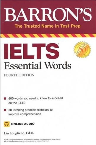 کتاب بارونز آیلتس اسنشیال ورد ویرایش چهارم Barrons IELTS Essential Words 4th+ CD