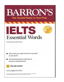 کتاب اسنشیال وردز فورد  آیلتس بارونز Barrons Essential Words for the IELTS 4th+CD