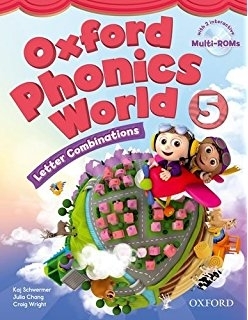 کتاب آکسفورد فونیکس ورد Oxford Phonics World 5 SB+WB+CD