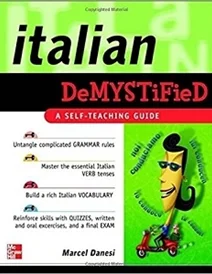 کتاب زبان ایتالین دمیستیفاید Italian Demystified: A Self Teaching Guide