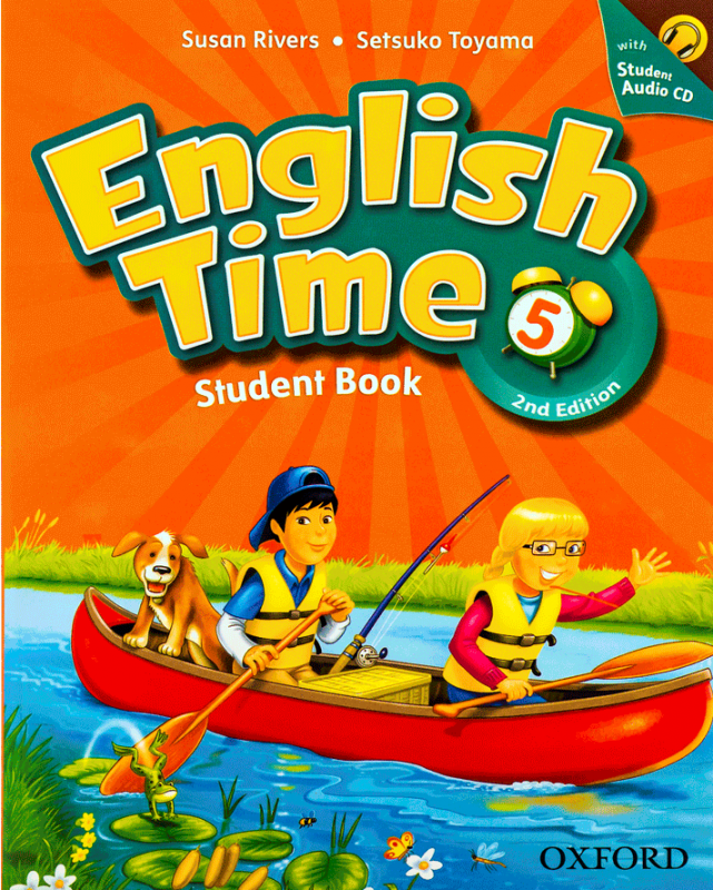 کتاب انگليش تايم (English Time 5 Student Book & Workbook With CD (2nd Edition