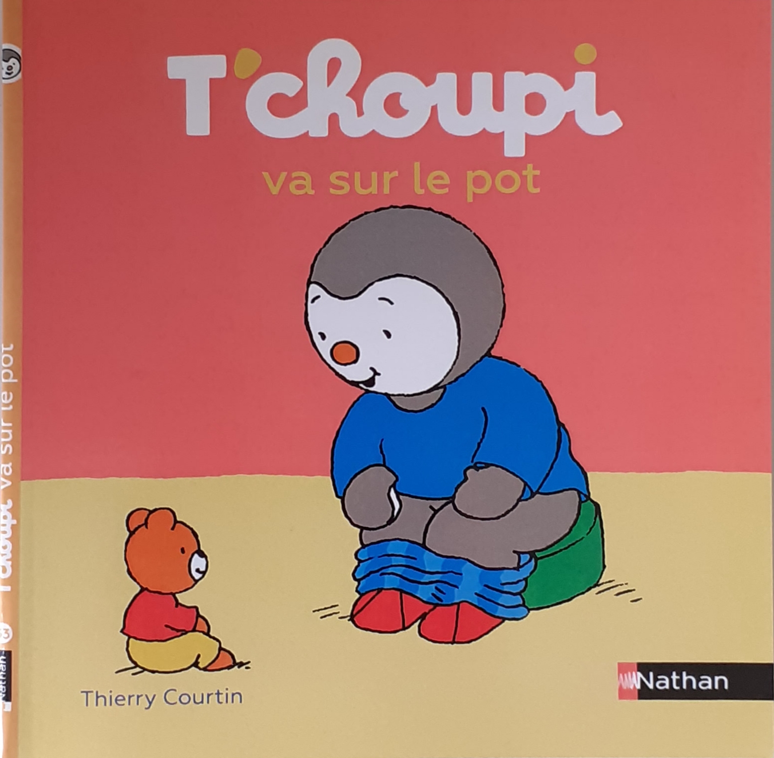 کتاب داستان فرانسه تچوپی به گلدان می رود Tchoupi va sur le pot