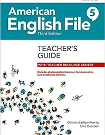 کتاب معلم امریکن انگلیش فایل 5 ویرایش سوم American English File 5 Teachers Book+CD 3nd Edition