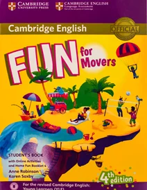 کتاب فان فور موورز استیودنتز بوک Fun for Movers Students Book 4th+CD