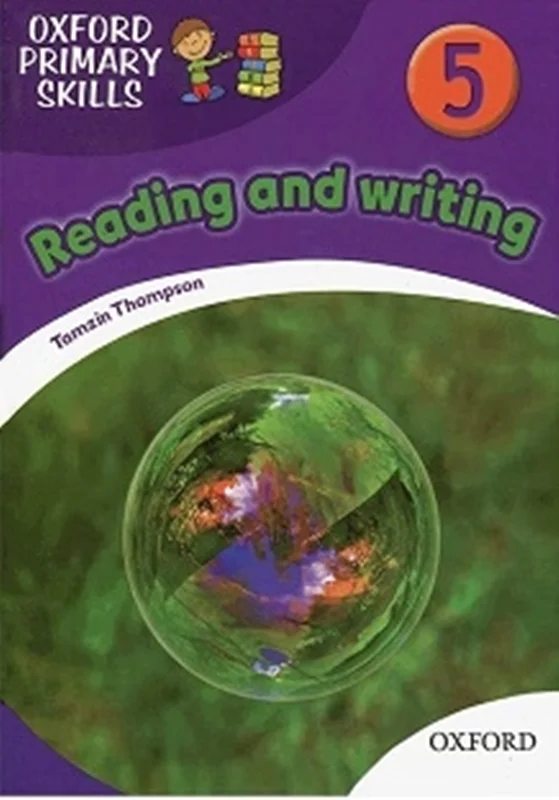 کتاب امریکن آکسفورد پرایمری اسکیلز ریدینگ اند رایتینگ American Oxford Primary Skills 5 reading & writing+CD
