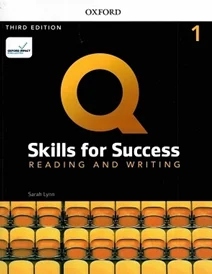 کتاب زبان کیو اسکیلز فور ساکسس Q Skills for Success 1 Reading & Writing (3rd)+DVD
