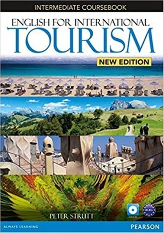 کتاب انگلیش فور اینترنشنال توریسم اینترمدیت English for International Tourism: Intermediate S.B+W.B+CD+DVD