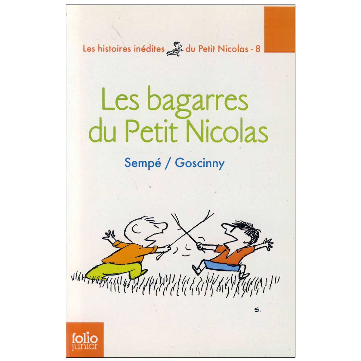 کتاب رمان فرانسه دعوا های نیکلاس کوچولو Les Bagarres Du Petit Nicolas