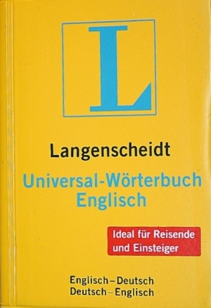 کتاب زبان آلمانی Langenscheidt, Universal-Wörterbuch Englisch : Englisch-Deutsch, Deutsch-Englisch