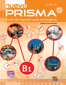 کتاب زبان اسپانیایی نوو پریزما (Nuevo Prisma B1 (SB+WB+CD