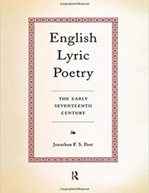 کتاب English Lyric Poetry: The Early Seventeenth Century