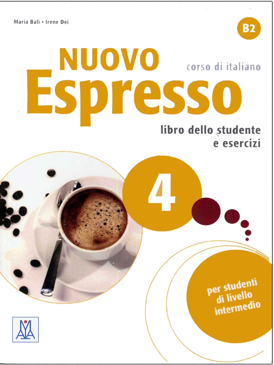 Nuovo Espresso 4 (Italian Edition) Libro Studente B2 کتاب ( چاپ رنگی )