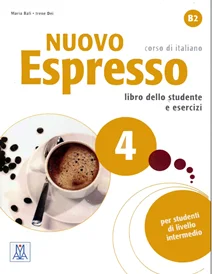 Nuovo Espresso 4 (Italian Edition) Libro Studente B2 کتاب ( چاپ رنگی )
