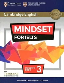 کتاب کمبریج انگلیش مایندست فور آیلتس Cambridge English Mindset For IELTS 3 Student Book+CD