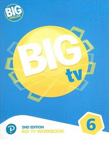 کتاب زبان بیگ انگلیش بیگ تی وی 6 ورک بوک ویرایش دوم Big English 6 Big TV