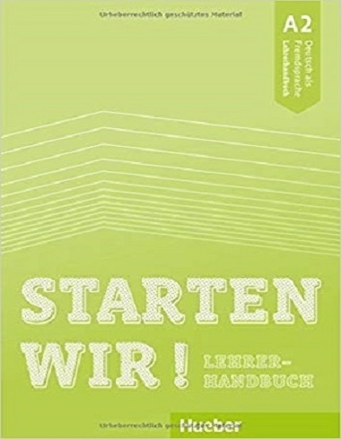 کتاب زبان آلمانی معلم اشتارتن ویر Starten Wir! A2 Teacher's Book