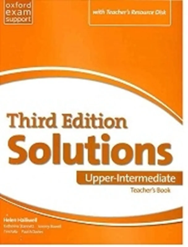 کتاب معلم سولوشنز پیری اینترمدیت ویرایش سوم Teachers Book Solutions Upper Intermediate 3rd+CD