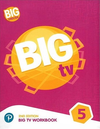 کتاب زبان بیگ انگلیش بیگ تی وی 5 ورک بوک ویرایش دوم Big English 5 Big TV