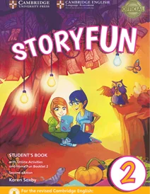 کتاب استوری فان فور استیودنتز بوک Storyfun for 2 Students Book