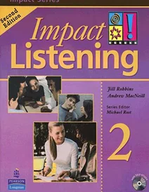 کتاب زبان ایپمکت لسینینگ Impact Listening 2 Student Book with CD
