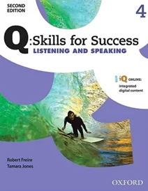 کتاب زبان کیو اسکیلز فور ساکسس Q Skills for Success 4 Listening and Speaking 2nd +CD