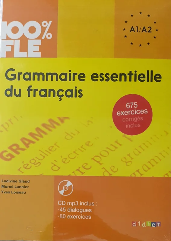Grammaire essentielle du francais niv A1 A2 کتاب ( چاپ رنگی )