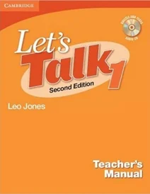 کتاب Lets Talk 1 Teachers Manual With CD Second Edition